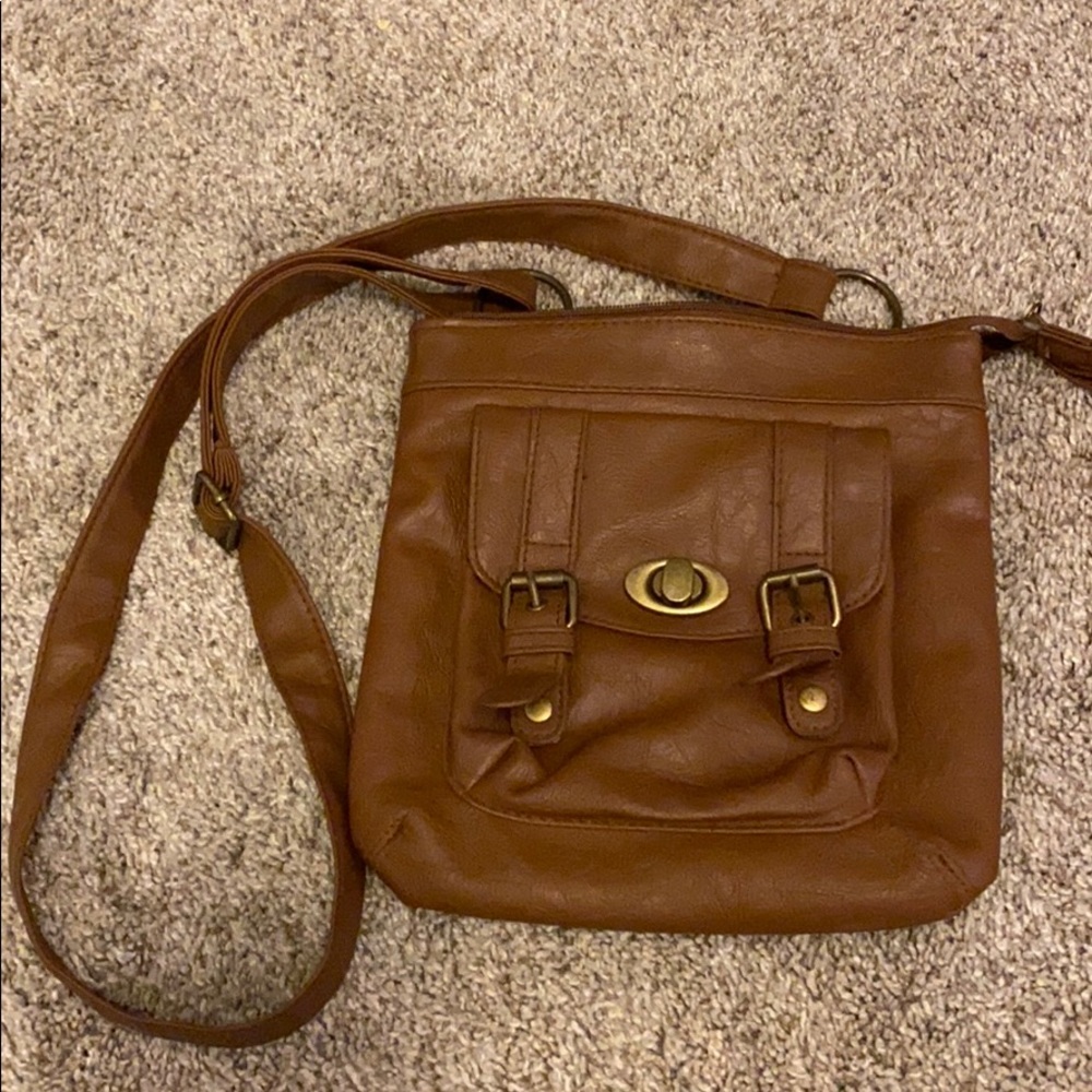 Brown satchel